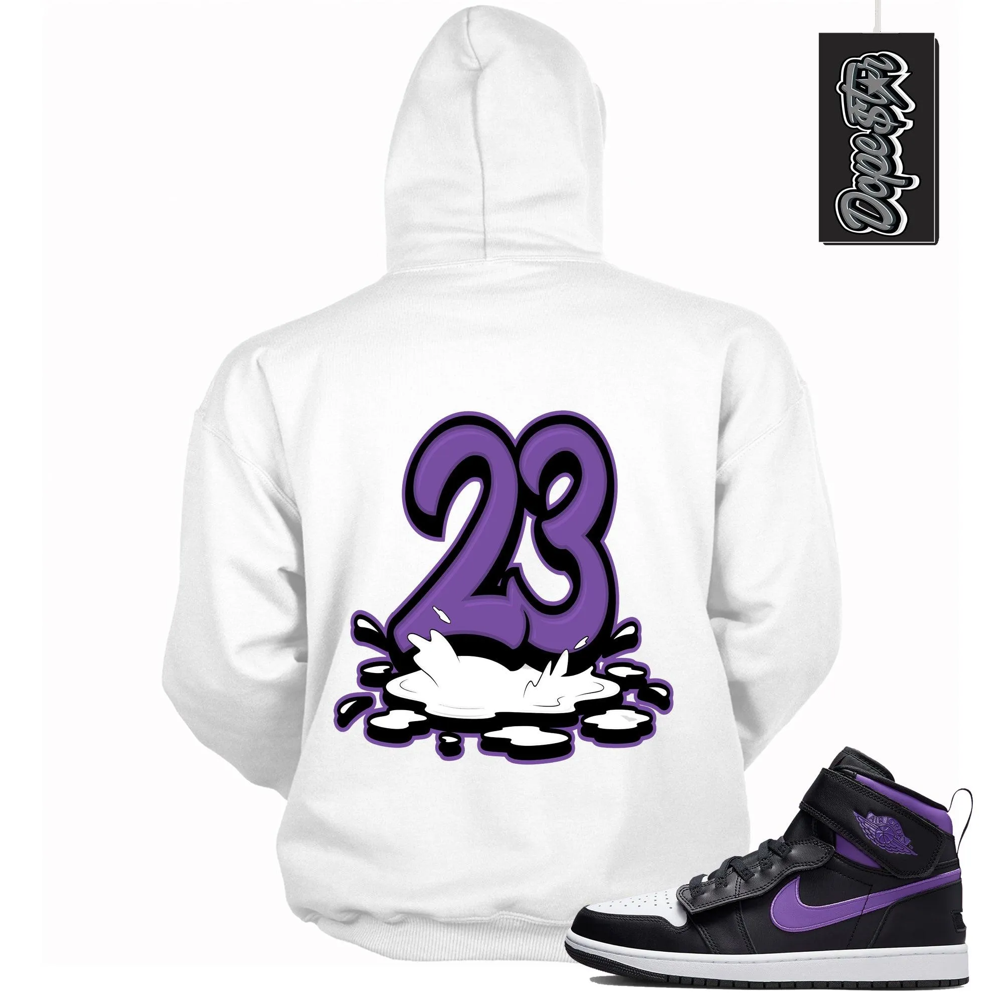 1 High FlyEase Black Bright Violet Hoodie 23 Melting