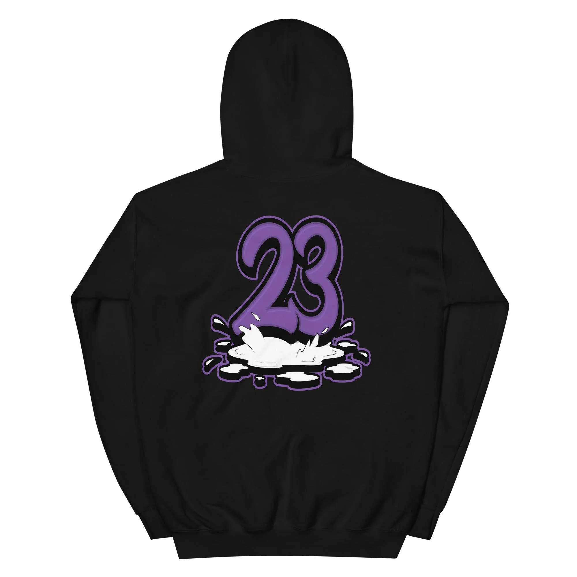 1 High FlyEase Black Bright Violet Hoodie 23 Melting