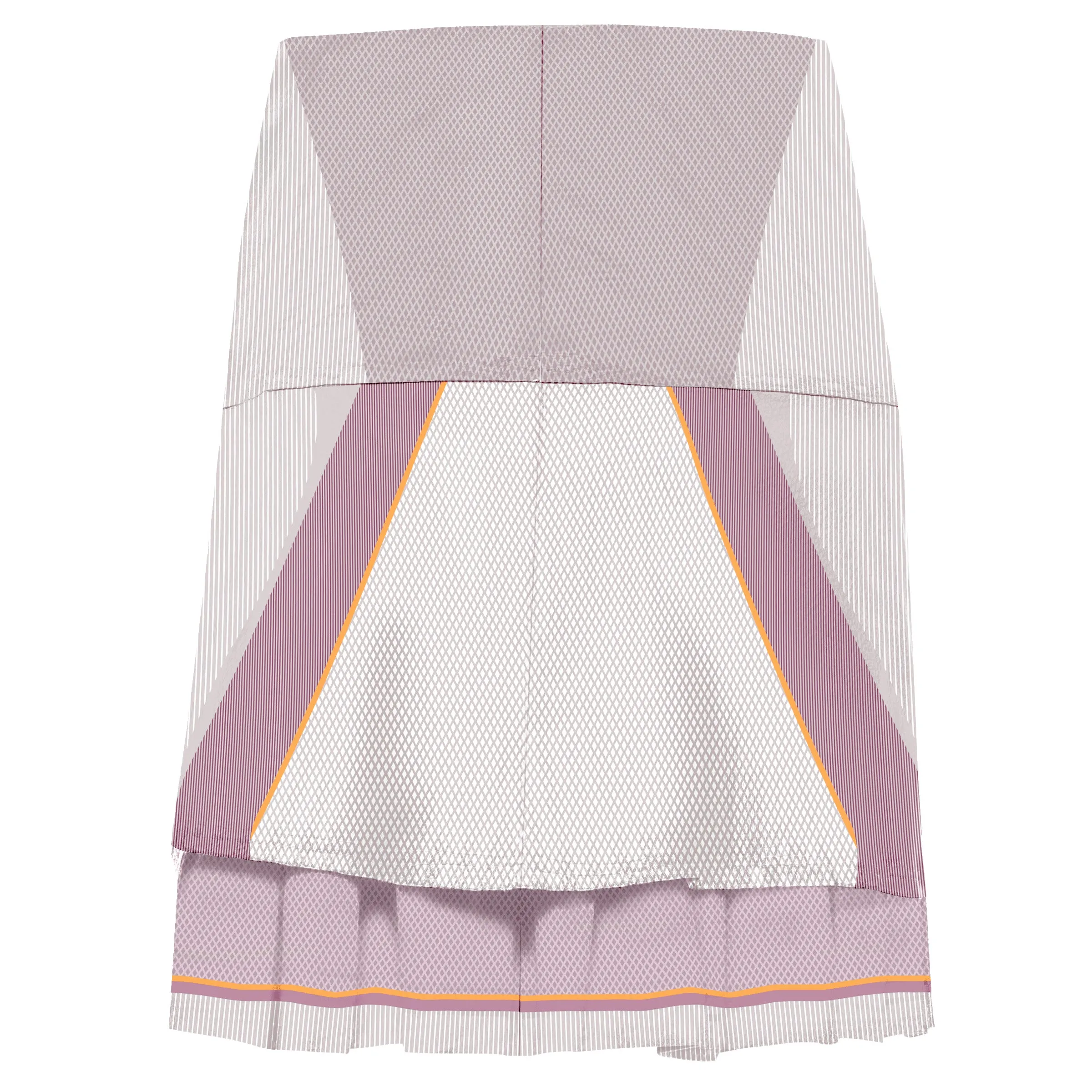 196043-510 | PLEAT SKIRT-12 | PLUM