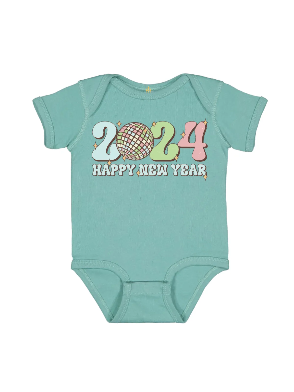 2024 Happy New Year Infant Count Down Outfit