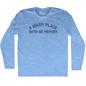 A Warm Place With No Memory Adult Tri-Blend Long Sleeve T-shirt