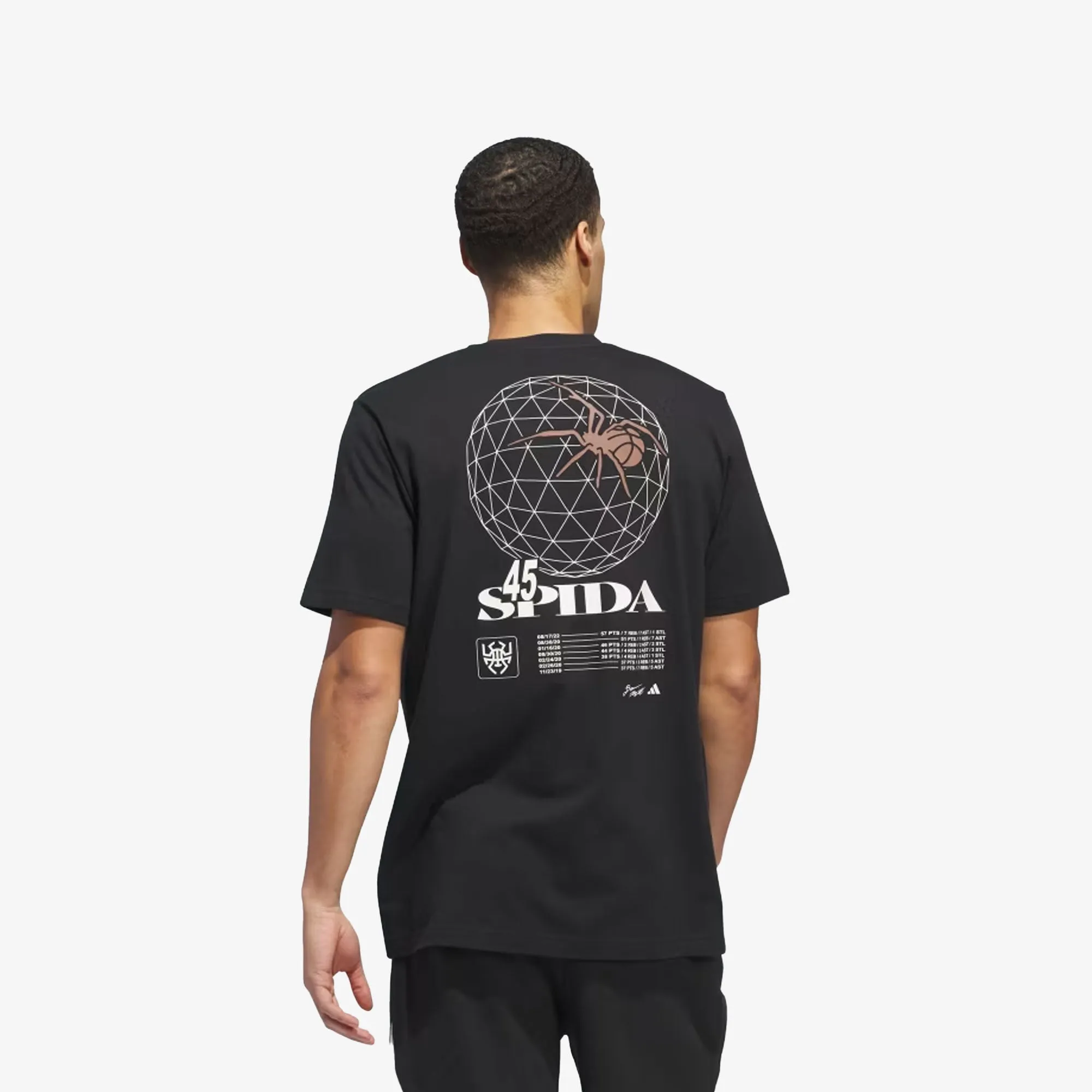 Adidas Originals | D.O.N. STAT PACK GRAPHIC TEE  { BLACK