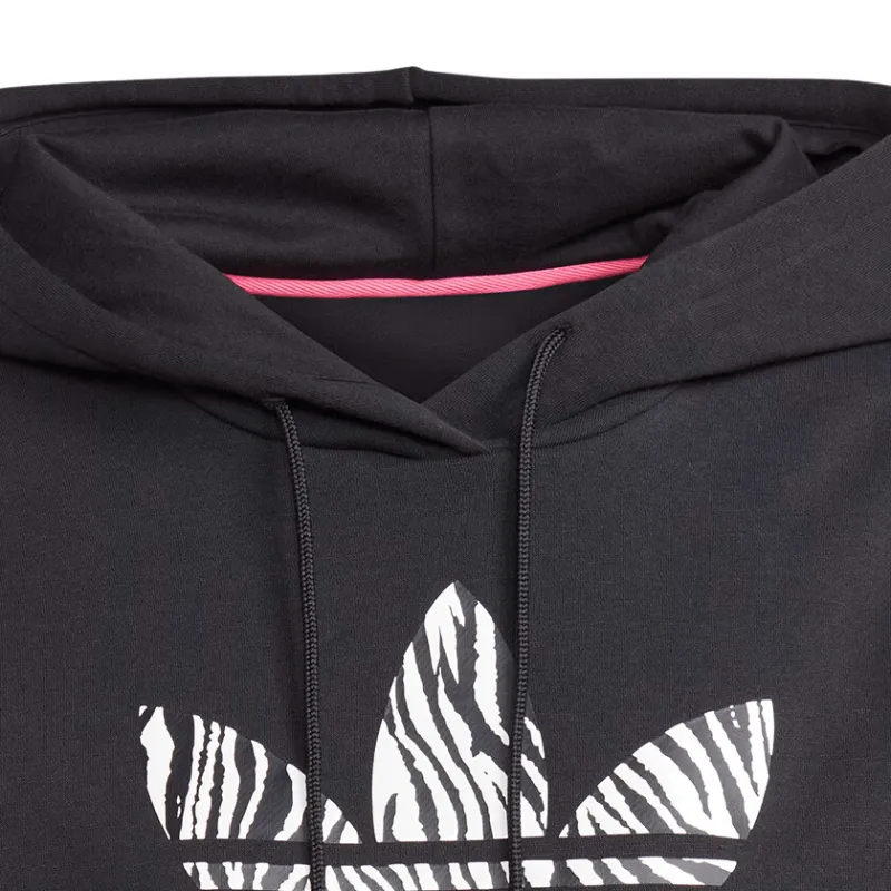 adidas ZEBRA ANIMAL PRINT INFILL HOODIE - Women's