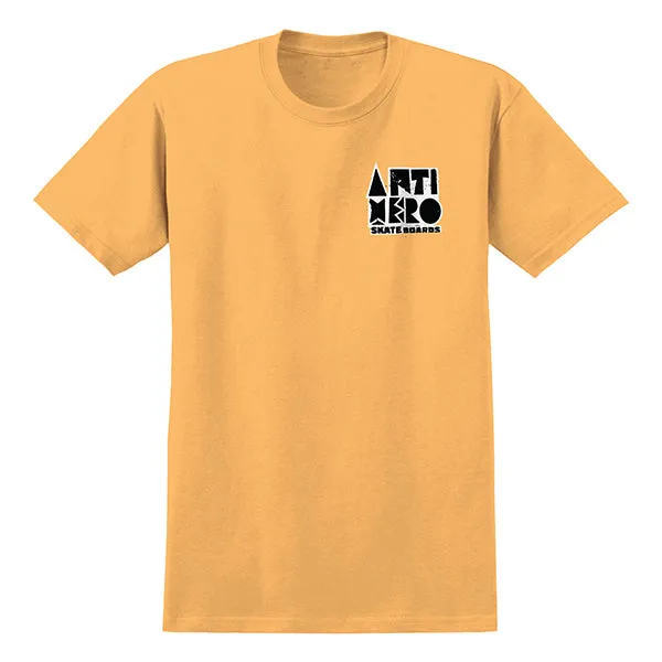 ANTI HERO SLINGSHOT II TEE GINGER/BLACK/WHITE