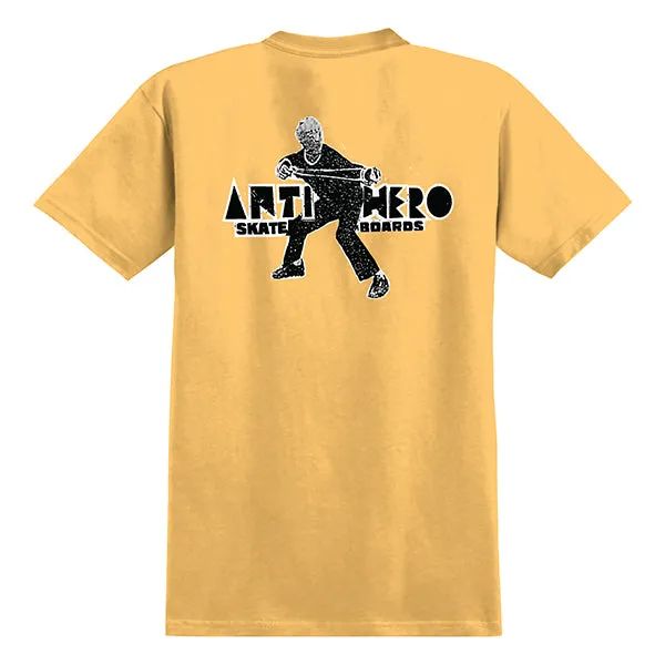 ANTI HERO SLINGSHOT II TEE GINGER/BLACK/WHITE