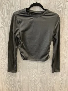 Black Top Long Sleeve Basic Shein, Size L