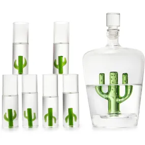 Cactus Decanter Set