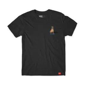 Chocolate Porcelain Tee - Black