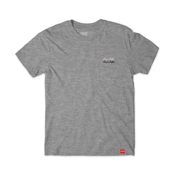 Chocolate Triple Stack Tee - Grey