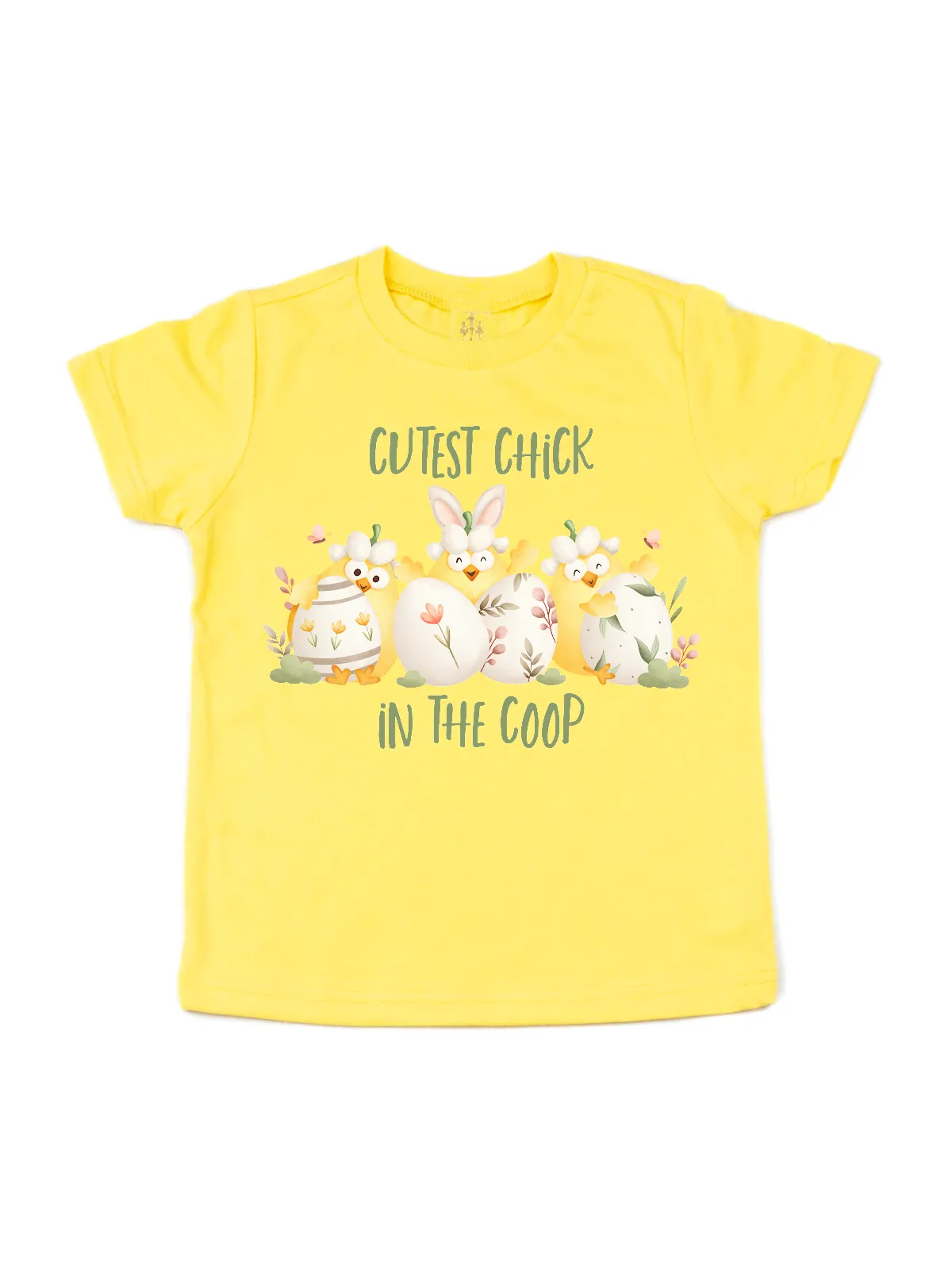 Cutest Chick in the Coop Girls Easter Shirt