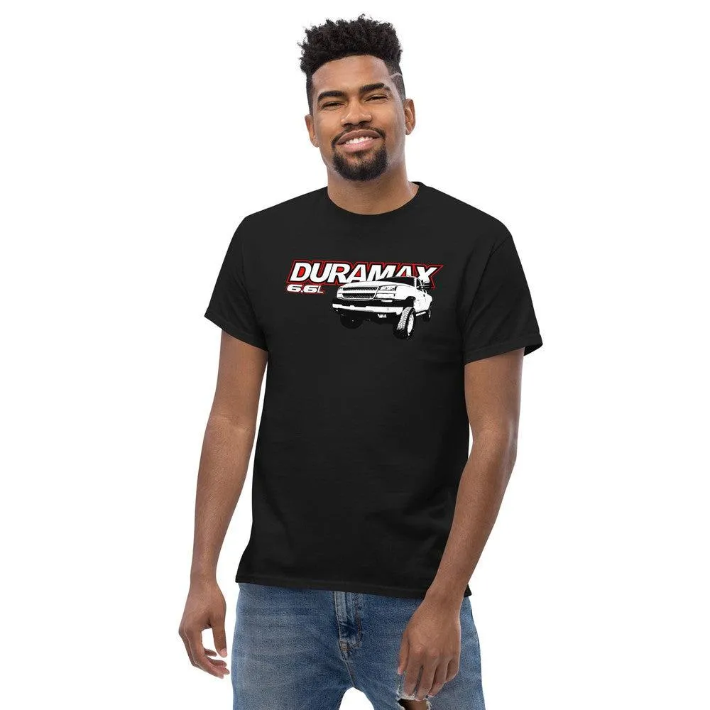 Duramax 6.6l T-Shirt With 04-07 Cat Eye