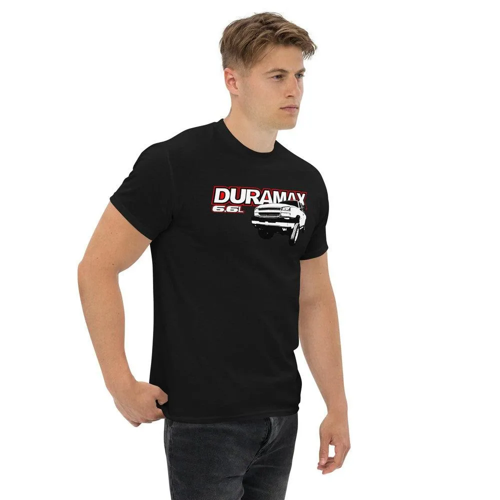 Duramax 6.6l T-Shirt With 04-07 Cat Eye