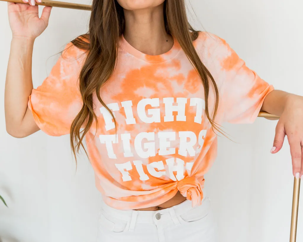 Geaux Tigers Geaux Dream On Tie Dye Tee