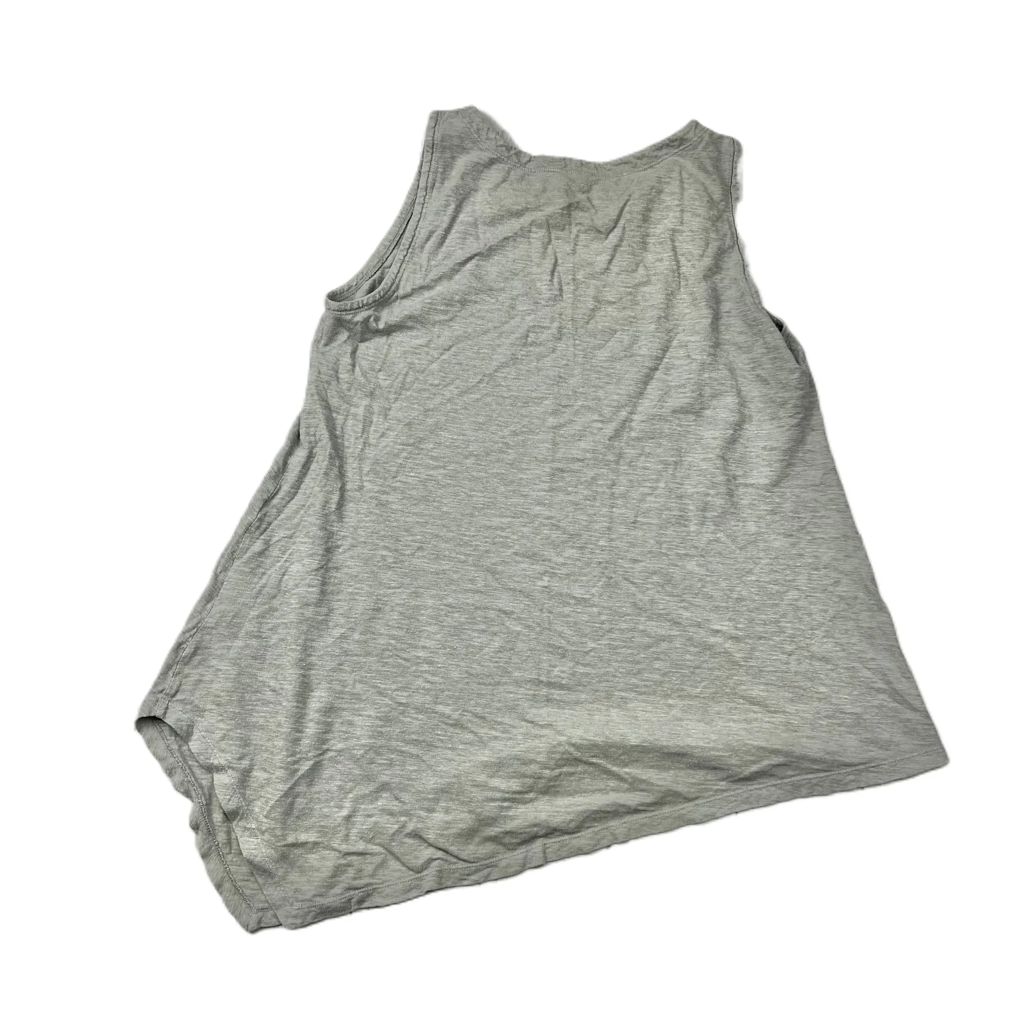 Grey Top Sleeveless Basic By Eileen Fisher, Size: Xs