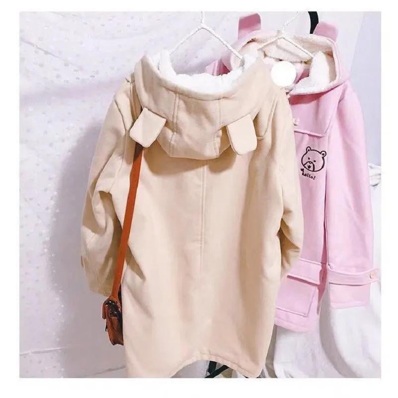 JAPANESE LOVELY HORN BUTTON COAT BY24991