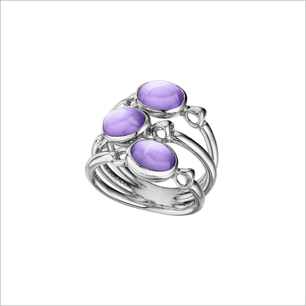 Lolita Amethyst Ring in Sterling Silver