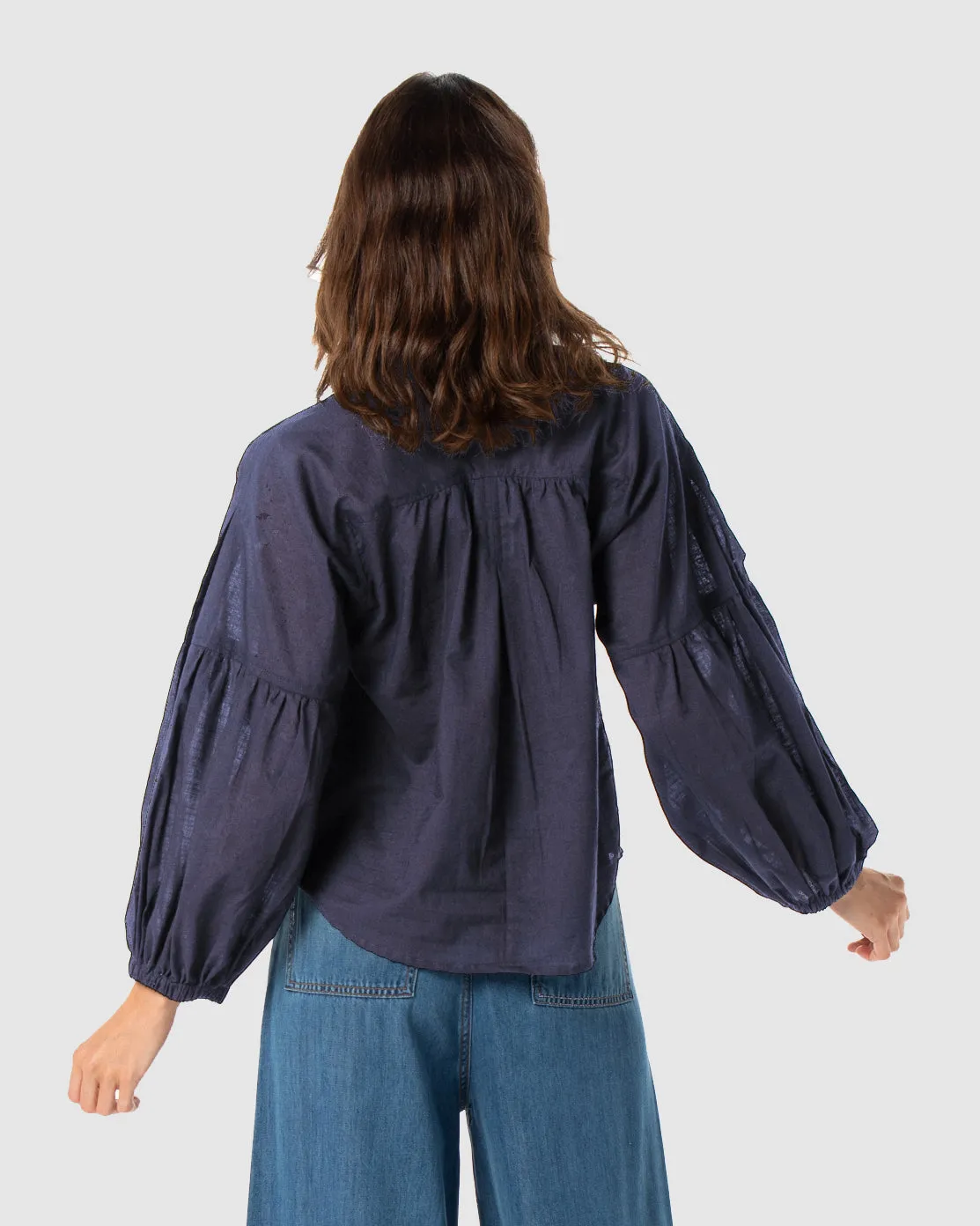 Luna Shirt - Navy