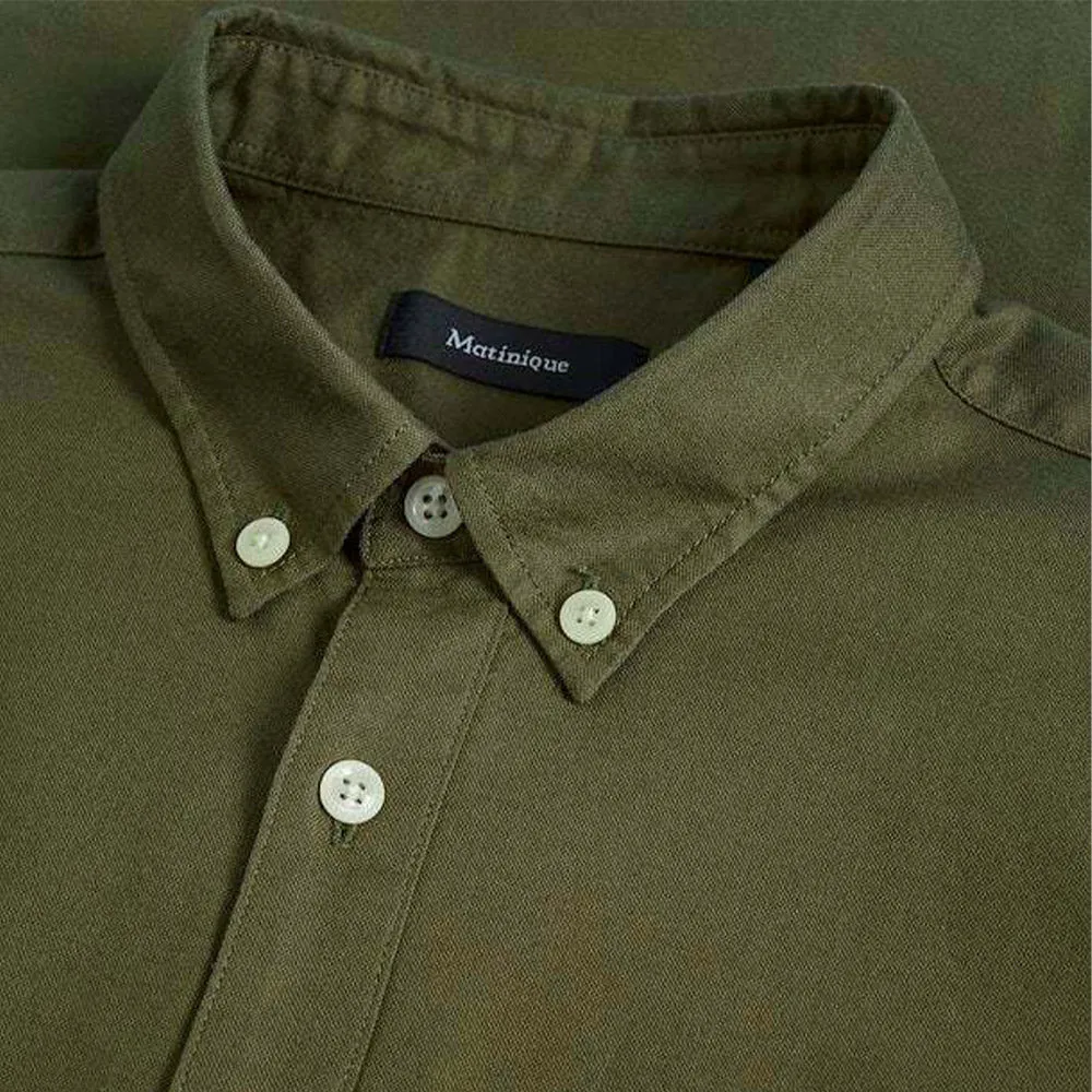 Matinique Oxford Shirt - Forest Night