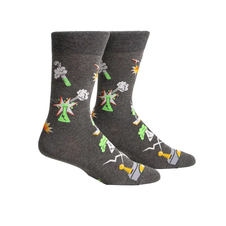 Men's Weird Science Crew Socks