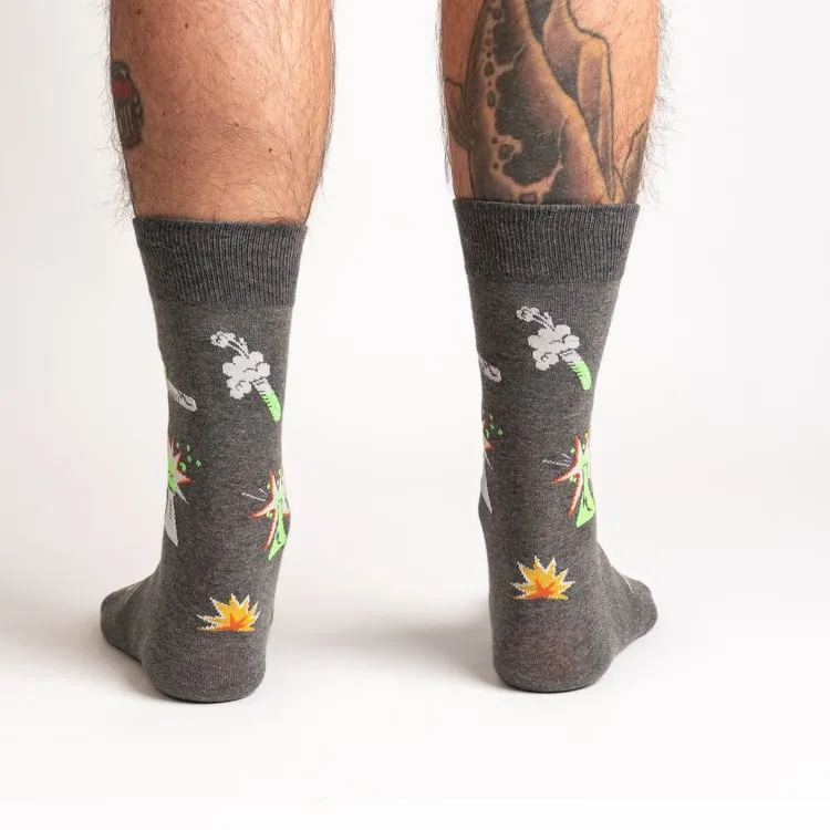 Men's Weird Science Crew Socks