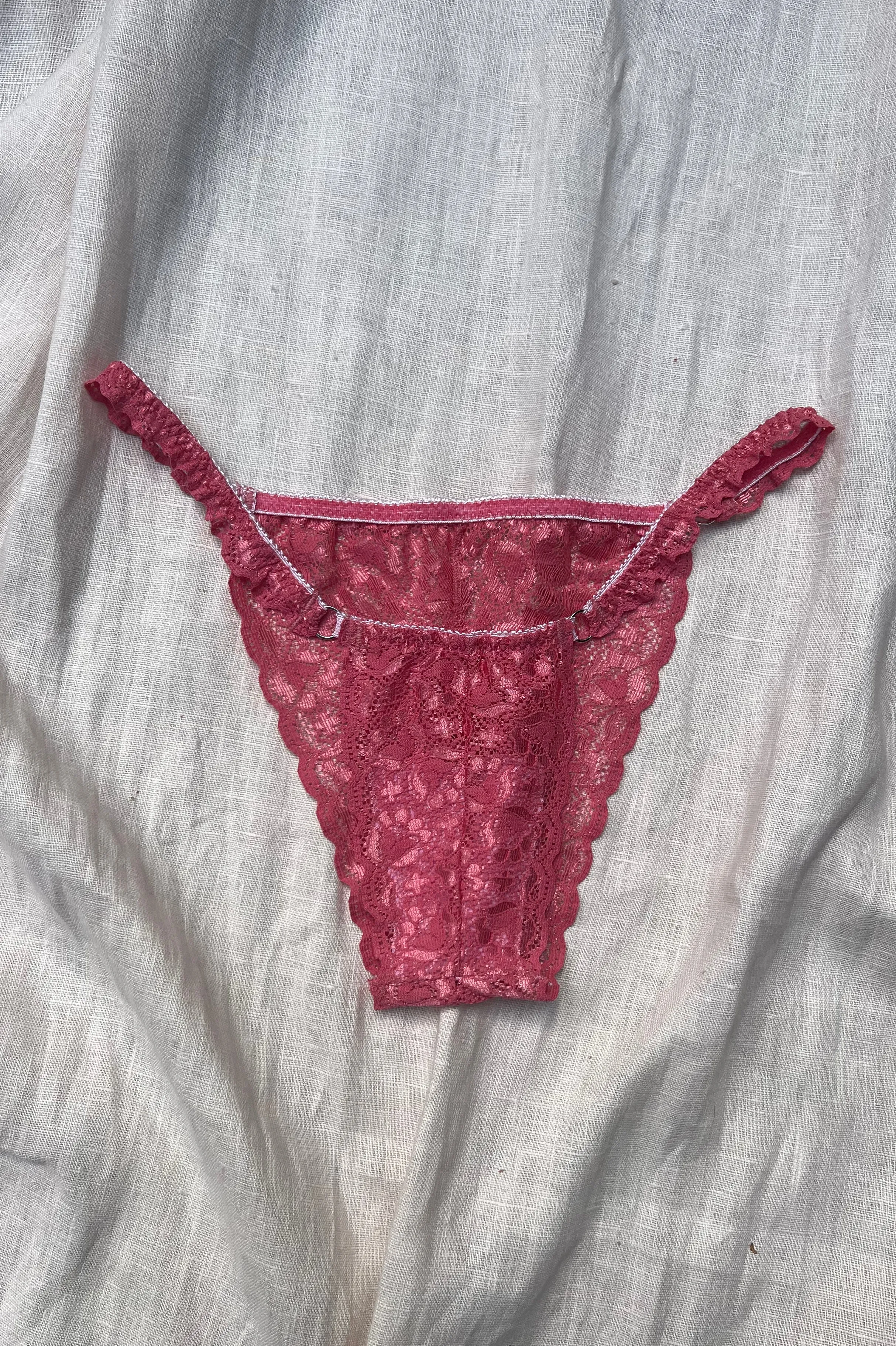 Miranda Panty in Pink Lace