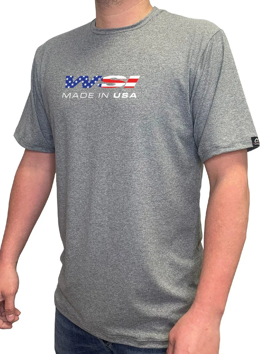 NEW! USA SoftTECH Short Sleeve Tee  Made in USA 752HLSS