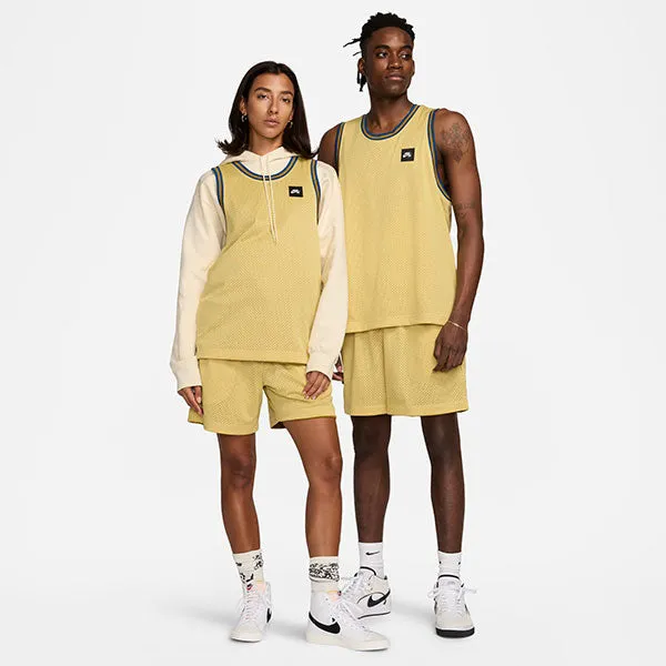 Nike SB Basketball Revertible Shorts Saturn Gold/Bronzine