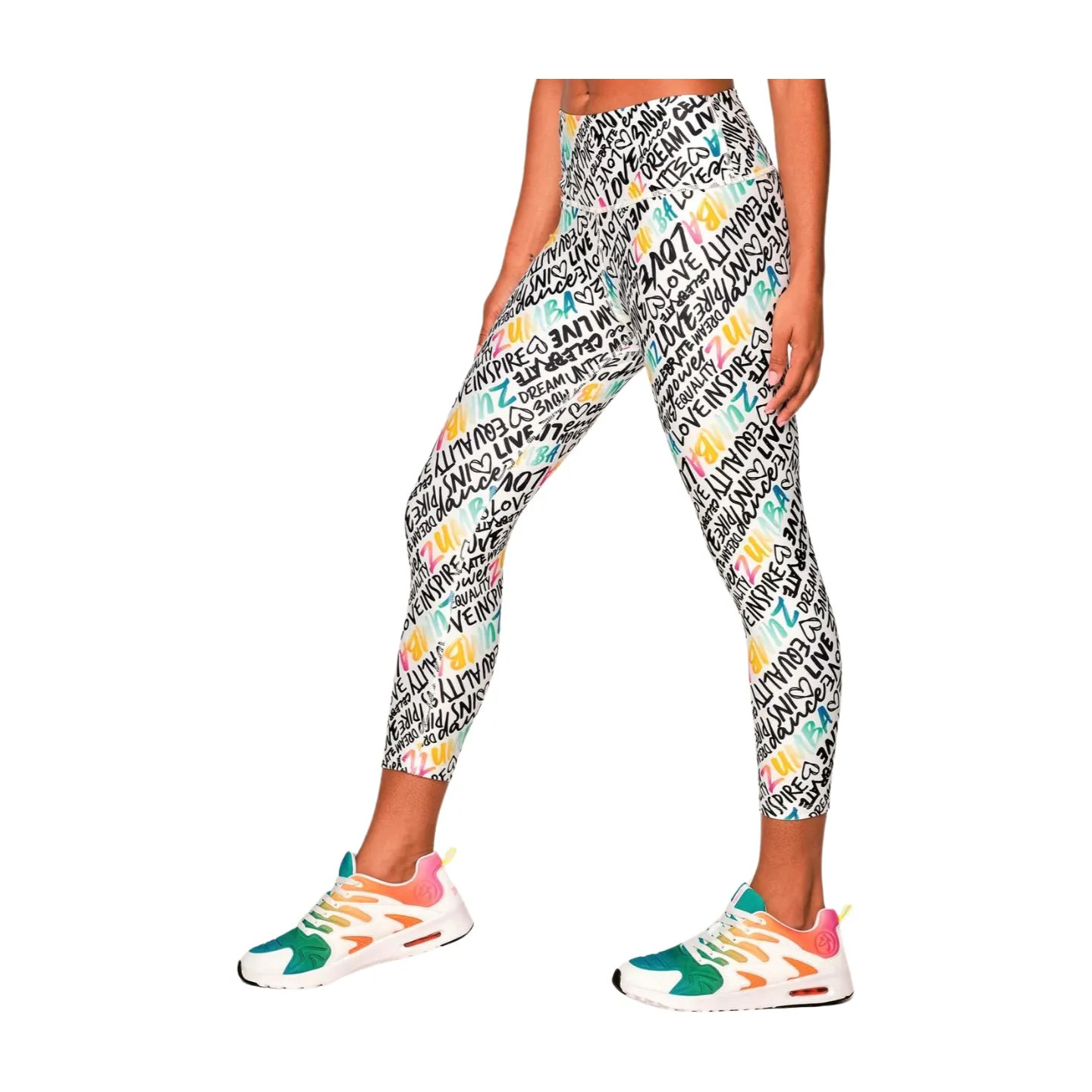 No Judgement Just Joy High Waisted Crop Leggings