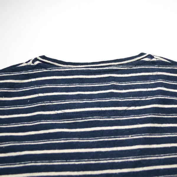 Norse Projects - Godtfred Hemp Stripe Long-Sleeve T-shirt - Navy