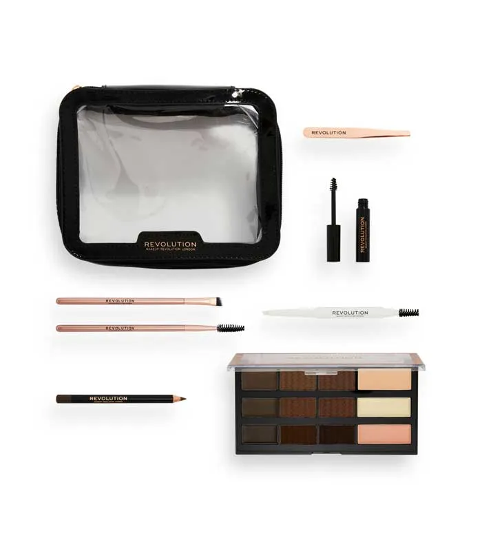 Revolution - Set de regalo The Everything Brow Kit