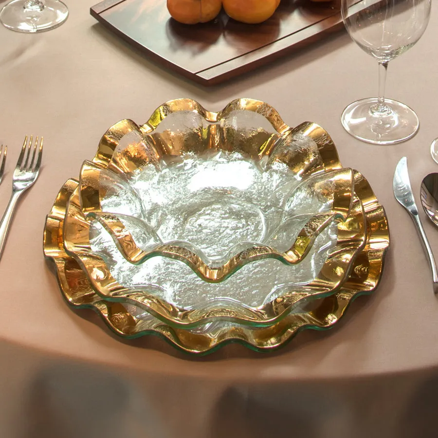 Ruffle Dinner Plate