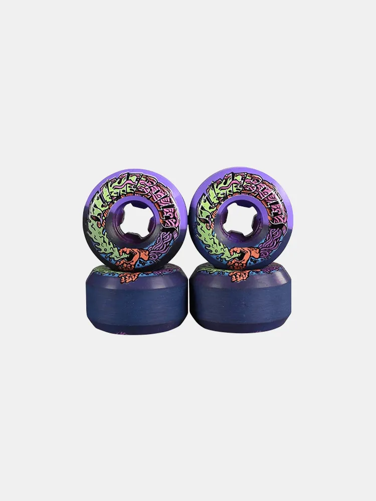 Santa Cruz Greetings 99a Speed Ball Wheels - Purple / Black