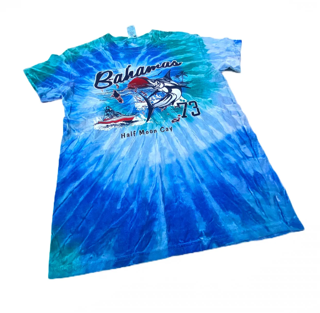 Secondhand Bahamas Tie Dye T-Shirt