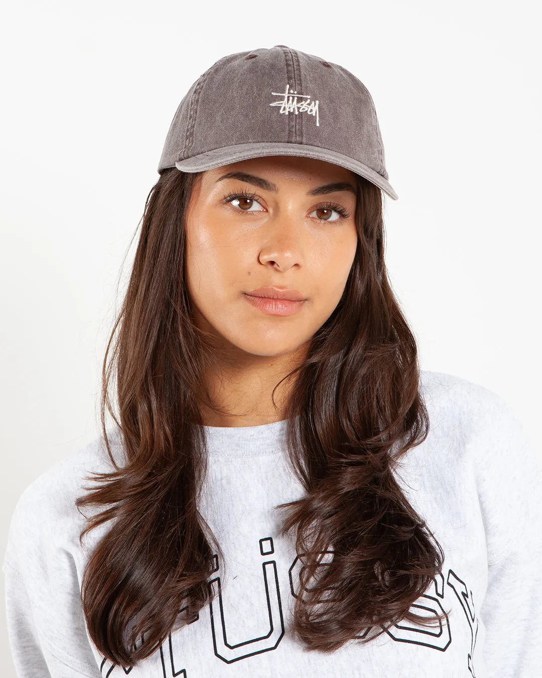 Stüssy Washed Basic Low Pro Cap Mocha