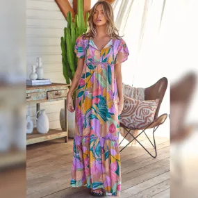 Valerie Maxi Dress Matisse Print