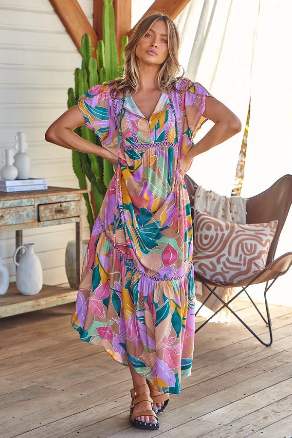 Valerie Maxi Dress Matisse Print