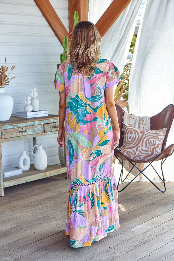 Valerie Maxi Dress Matisse Print