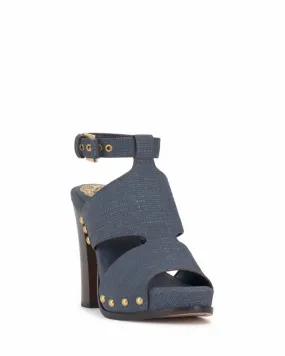 Vince Camuto CRYSTEL ELEMENTAL BLUE/LINEN EMBOSSED