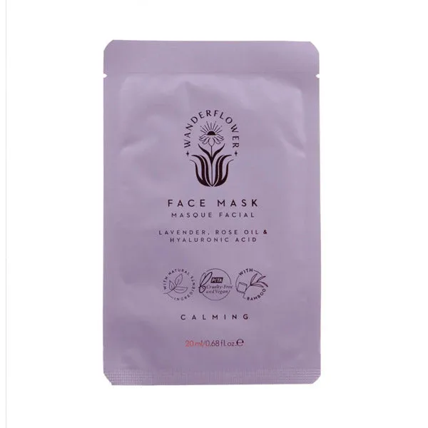 Wanderflower Sheet Mask Set - Hydrate   Replenish